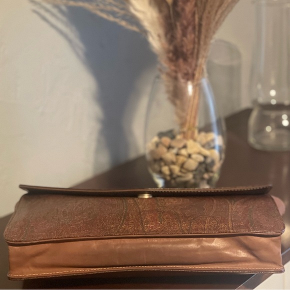 Vintage Etro Paisley Envelope Clutch - Picture 6 of 7
